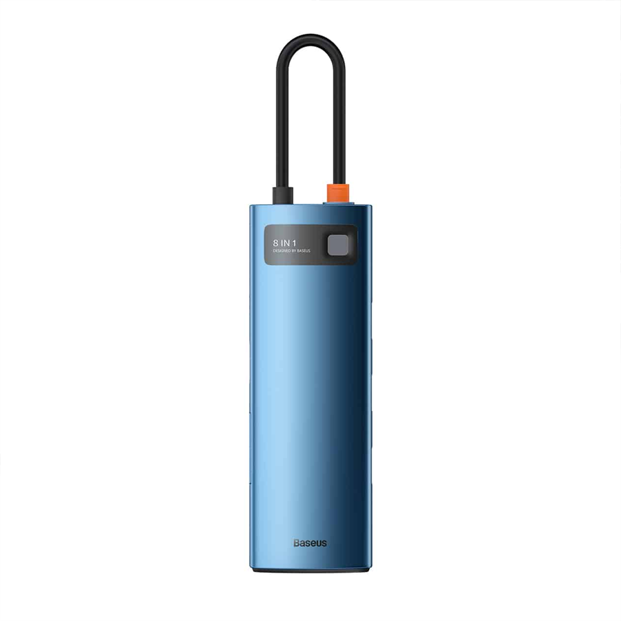 Hub chuyển đổi Baseus Metal Gleam Type-C 8 In 1
